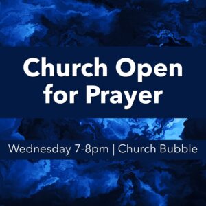 Church Open for Prayer