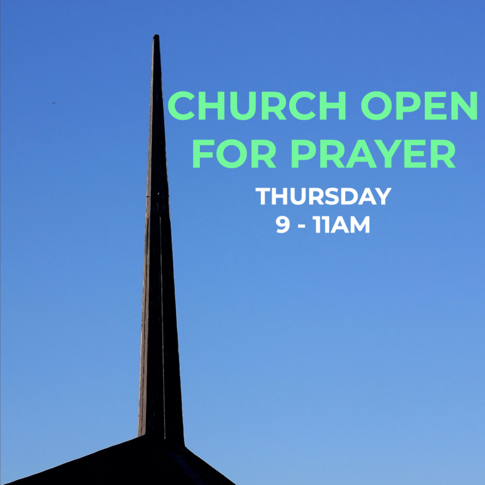 Church Open for Prayer