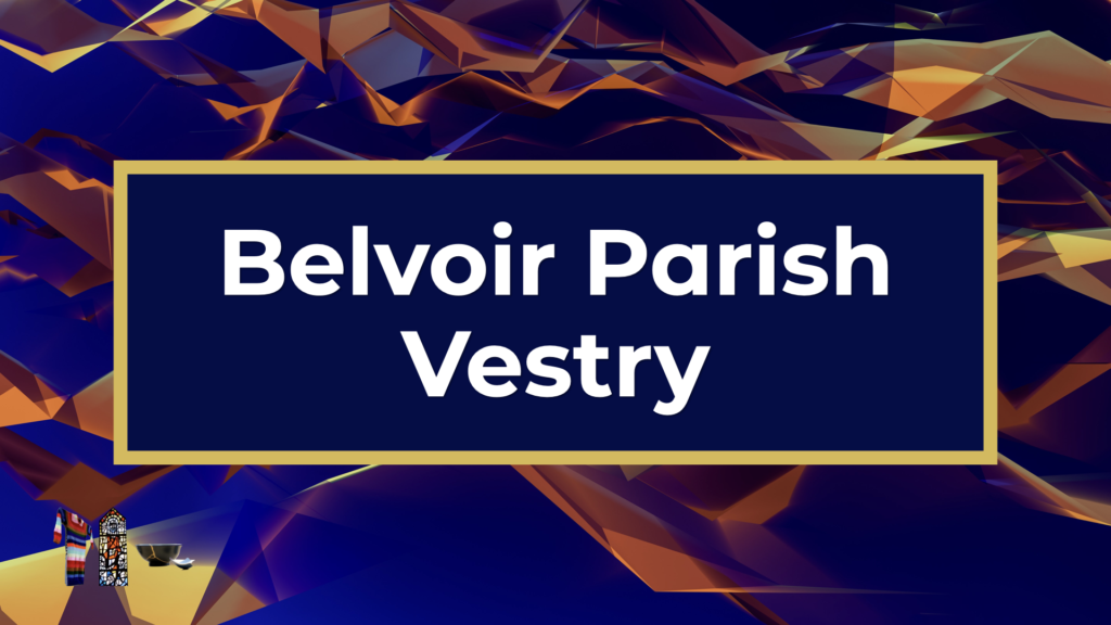 Registration for Easter Vestry