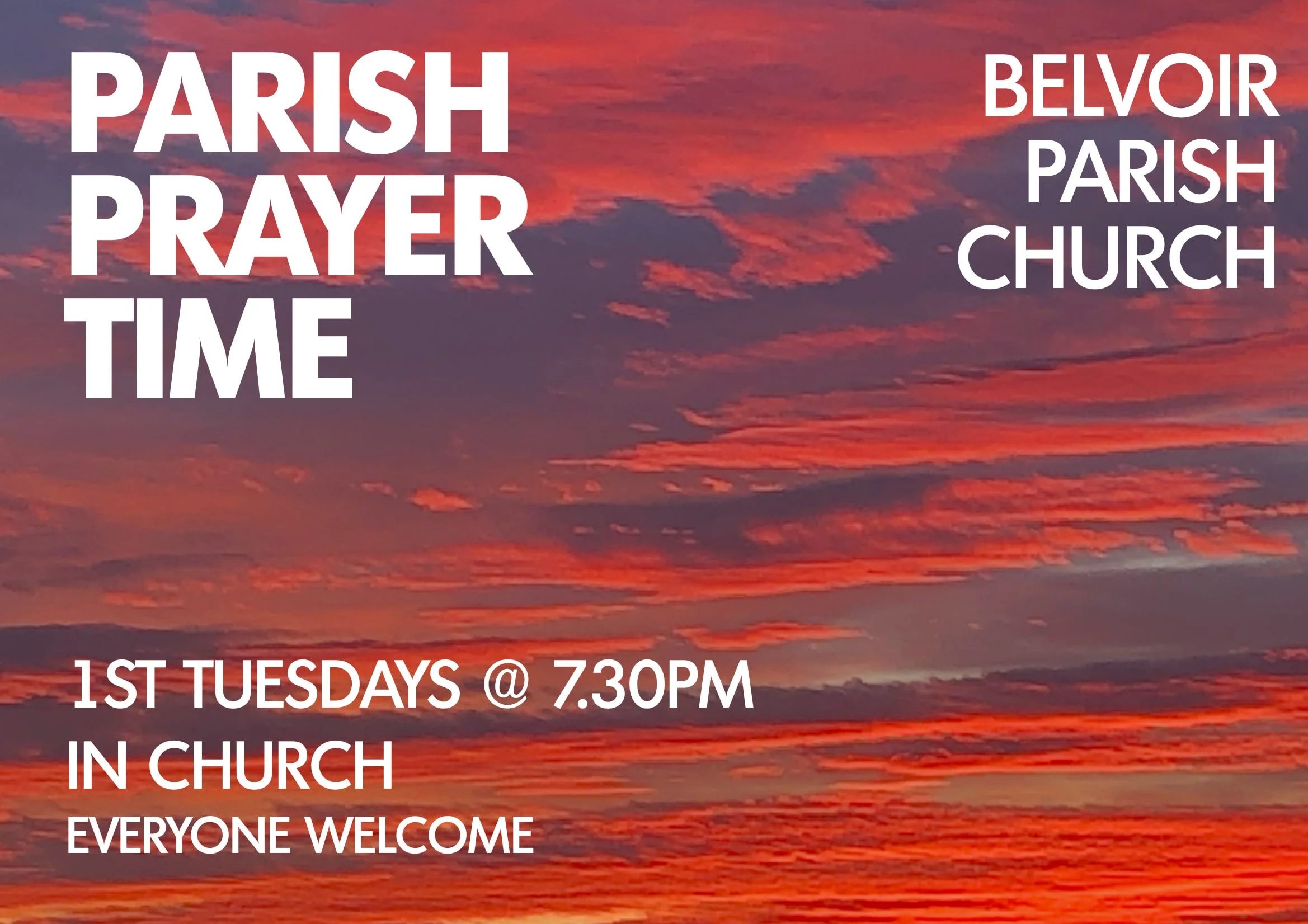 Parish Prayer Time BELVOIR